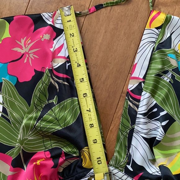 Zara Women’s Kimono Style Floral Top Sz M - Picture 6 of 9